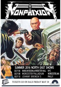 Non Phixion Summer 2016 Tour